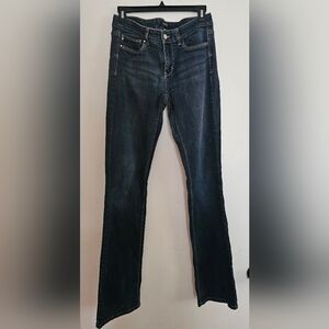 White House Black Market Dark Wash Boot Cut Jeans